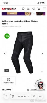 Bunda Rebelhorn, kalhoty Shima - 12