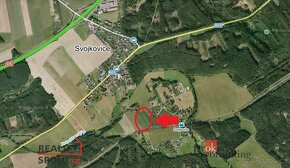 Prodej, pozemky/bydlení, 1039 m2, Svojkovice, Rokycany [ID 5 - 12
