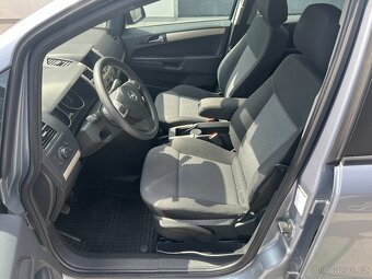 Opel Zafira 1.6i 85KW 1.MAJ. 7 MÍST TEMPOMAT PDC 2X ALU KOLA - 12