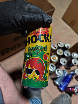 Plechovky od Energy Drinků Big Shock - 1 - 12