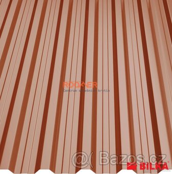 Trapézový plech Т18 Lesklý - 12
