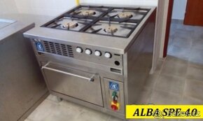 Gastro sporák ALBA SPE-40 repasovaný - 12