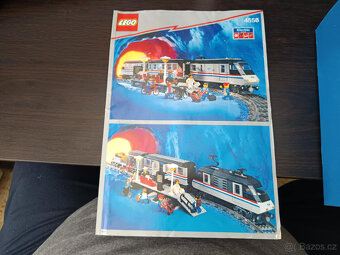 LEGO Train 9V 4558 Metroliner +návod +box - 12