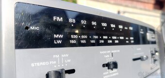 Vintage boombox – Philips AW7792 - rádio a 2-kazeťák - 12