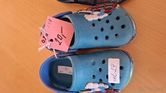 Vel. 24   zimní boty, papučky, krosky. - 12