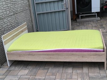 Prodám postel + Matrací 120cm x 200cm - 12