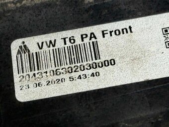 VW TRANSPORTER T6.1 19-24 nárazník LC9X 7LA807221A - 12