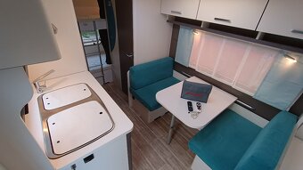 Dethleffs C´go 495, palandy, garáž, mover, klima, předstan - 12
