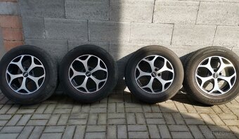 Komplet letní kola sada alu Dunlop kol - 12