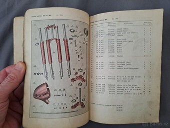 Jawa, ČZ, MZ, BSA - katalogy ND, servisní příručky, manuály - 12