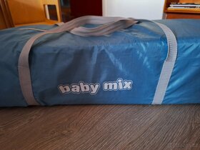 Dětská cestovní postýlka Baby Mix Sloni Navy - 12