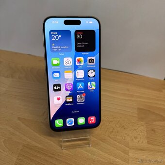 iPhone 15 Pro 256GB, nature, 100% baterie, eSIM (rok záruka) - 12