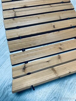 Dřevěná cesta, chodník na zahradu 245x43 - 12