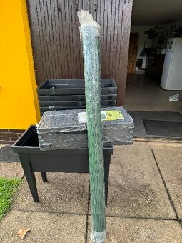 Plastová popelnice v 85 cm 50 x 50  kryt na zahradní nábytek - 12