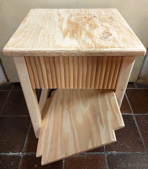 Stolička s úložným prostorem,, - 12