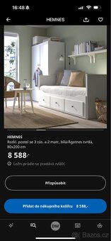 Rozkládací postel IKEA Hemnes - 12