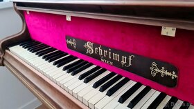 Prodám starožitný klavír, křídlo Schrimpf z 19. století - 12