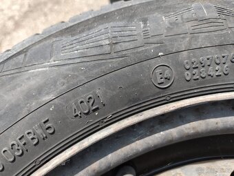 175/65 R14 celoroční Continental 6-7mm + disk Peugeot 206 - 12