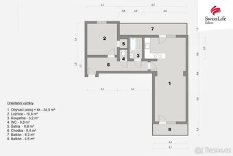 Prodej bytu 2+kk 62 m2 U průhonu, Praha - 12