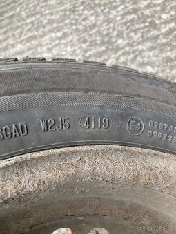 Zimní sada Opel Corsa 185/65/15 vzorek 8mm - 12