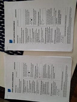 Přijímačky na SŠ - matematika + český jazyk - 12