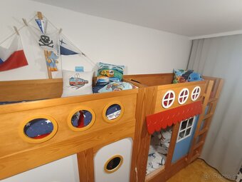 Dětská postel - masiv, zakázková výroba - 12