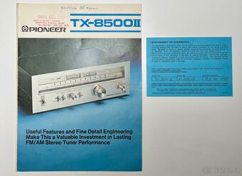 Pioneer TX 8500 - 12