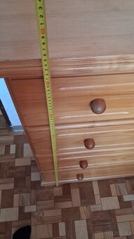 Komoda masiv 5 šuplíků - 12