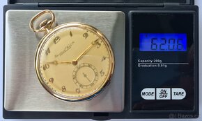 Zlaté kapesní hodinky IWC Schaffhausen 14K

 - 12