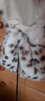 Leopardí chlupatý malý batůžek - NOVÝ - 12