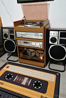 Vintage HiFi Zostava stereo systém Saba - 12