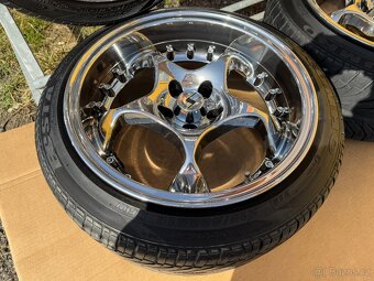 Alu kola 5x100 r16 Schmidt Space + letní pneu 215/40/16 - 12