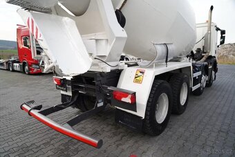 SCANIA P 410 XT 8x4 domíchávač PUTZMEISTER 9cbm - 12