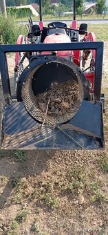 Kátrovací,prosévací lžíce lopata na malotraktor - 12