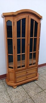 Rustikální vitrína, myslivecká, masív, Nábytek s příběhem - 12