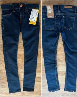 Kalhoty & džíny & skinny H&M nové vel. 92 & 98 & 104 - 12