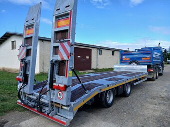 Přívěs na kompresor, vrtná souprava, harvestor, bagr, - 12