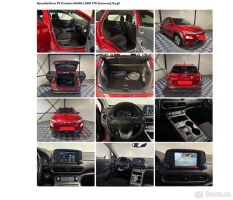 KONA eV 204PS Comfrt BAT64kWh DPH SOH97% AL Kam PDC Nav12/19 - 12