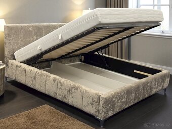 Manželská postel 180/200 a 160/200 úplně nové . - 12