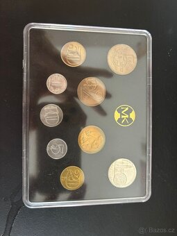 Sady mincí 19 ks, ročníky v textu... - 12