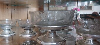 Sety sklo, sety porcelán SKVĚLÝ STAV, NEPOUŽITÉ - 12