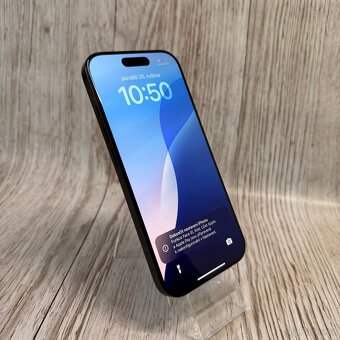 iPhone 16 Pro 128GB, černý, eSIm,100% baterie (rok záruka) - 12