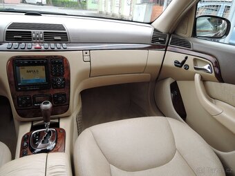 Mercedes-Benz S 320 CDi ČR Servis TOP 143tkm 2001 - 12