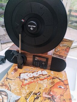 Verticalo SE DAB Wood Retro gramofon plus MC&LP - 12
