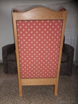 Rustikální sedačka + 2 křesla - 12