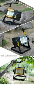 Flexibilní LED reflektor s dobíjecími bateriemi. - 12