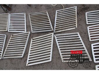 Zetor crystal 8011 kapota mřížky rám maska mezikus - 12