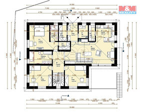 Prodej pozemku k bydlení, 844 m², Hosín - 12