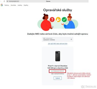 Google Pixel 9 128GB černý nebo zelený NEROZBALENÝ - 12