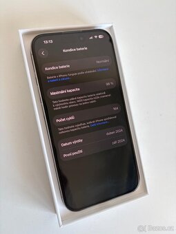 Iphone 15 pro 256GB (záruka) - 12